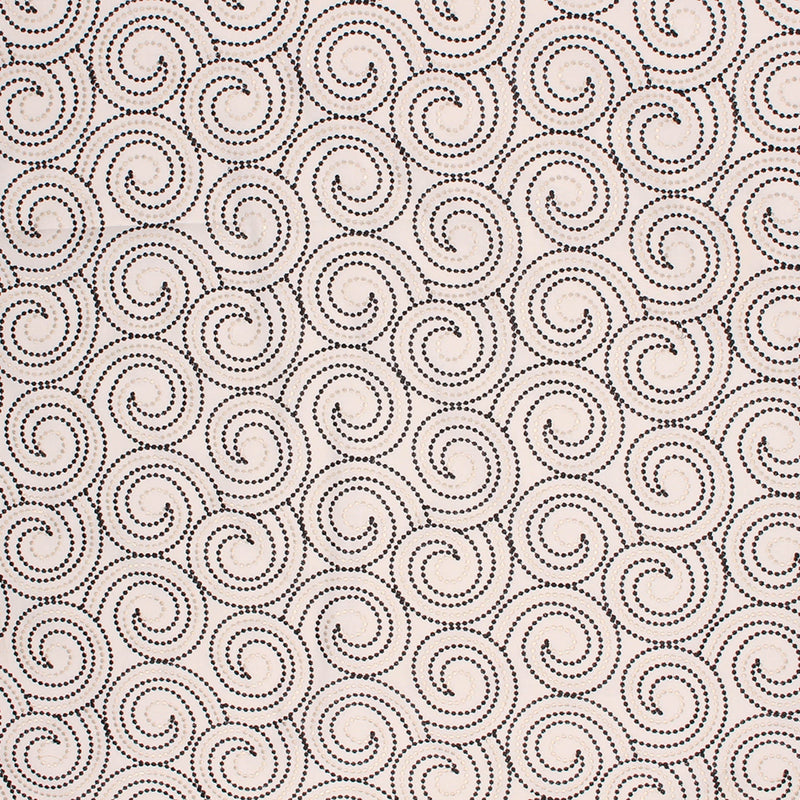 RM Coco - Scroll Dance - Fabric by the Yard - Samples Available Upon Request