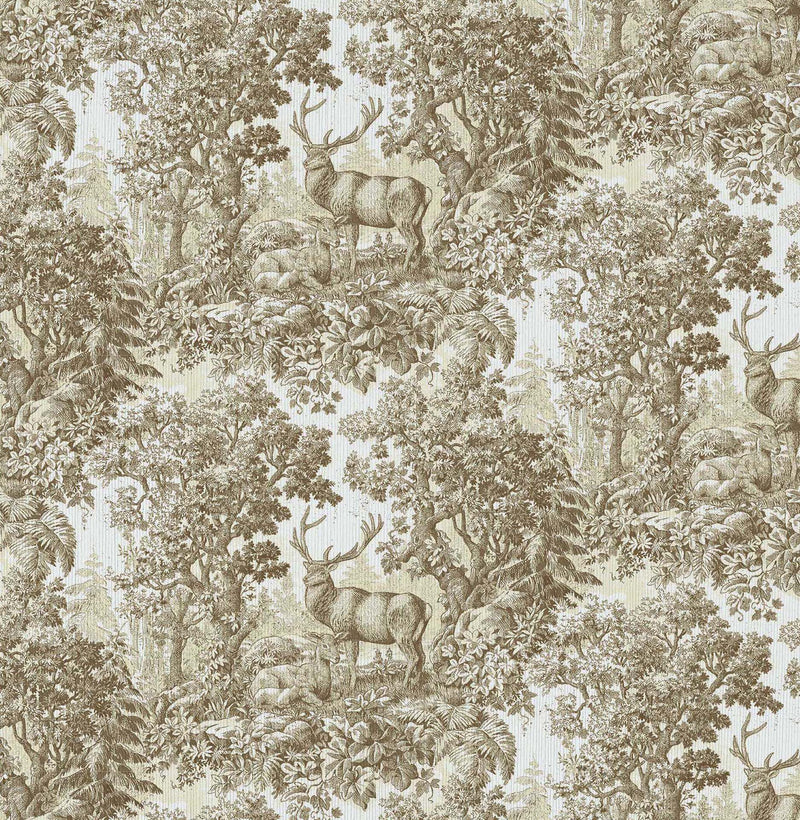RM Coco - Staghorn Toile - Fabric by the Yard - Samples Available Upon Request