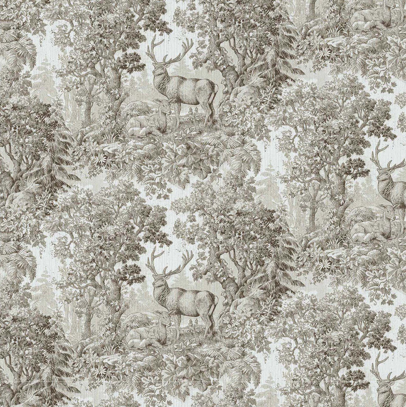 RM Coco - Staghorn Toile - Fabric by the Yard - Samples Available Upon Request