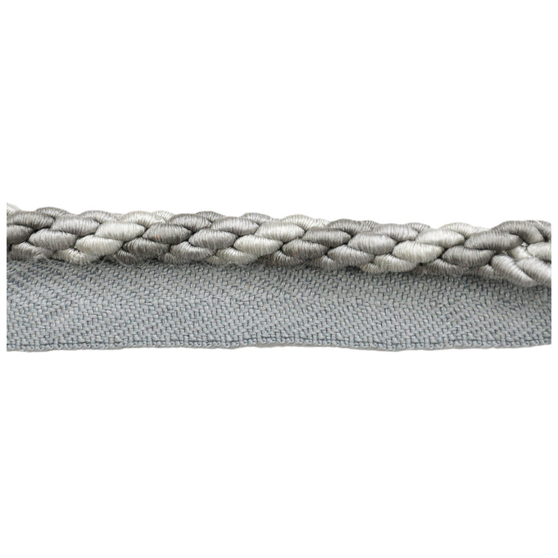 KRAVET COUTURE - TONAL CORD- GREY FROST - Fabric by the Yard GREY FROST