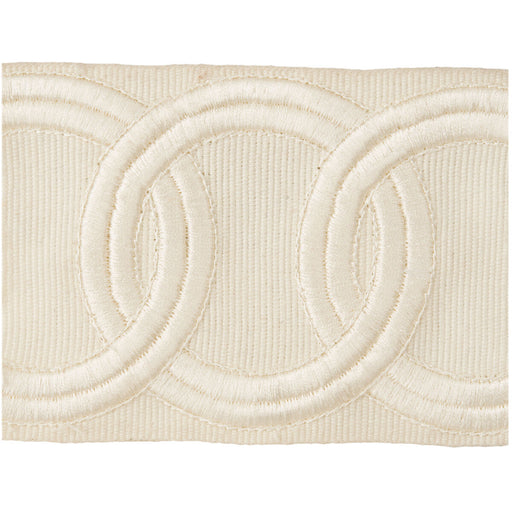 KRAVET COUTURE - GRECIAN BRAID- PEARL - Fabric by the Yard PEARL
