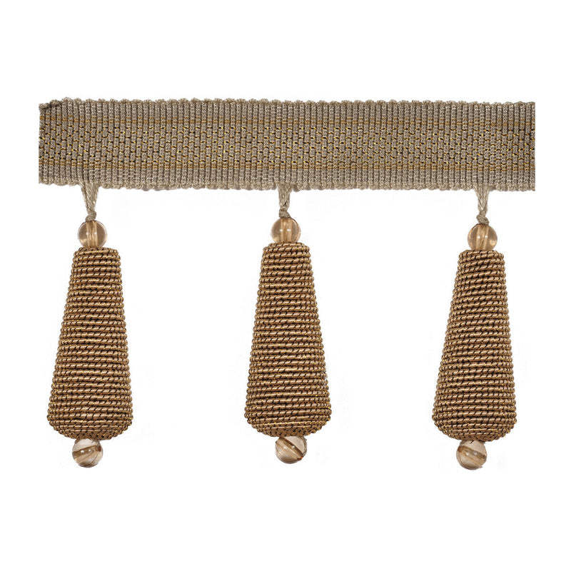 KRAVET DESIGN - GILDED TEARDROP- ROSE GOLD - Fabric by the Yard ROSE GOLD
