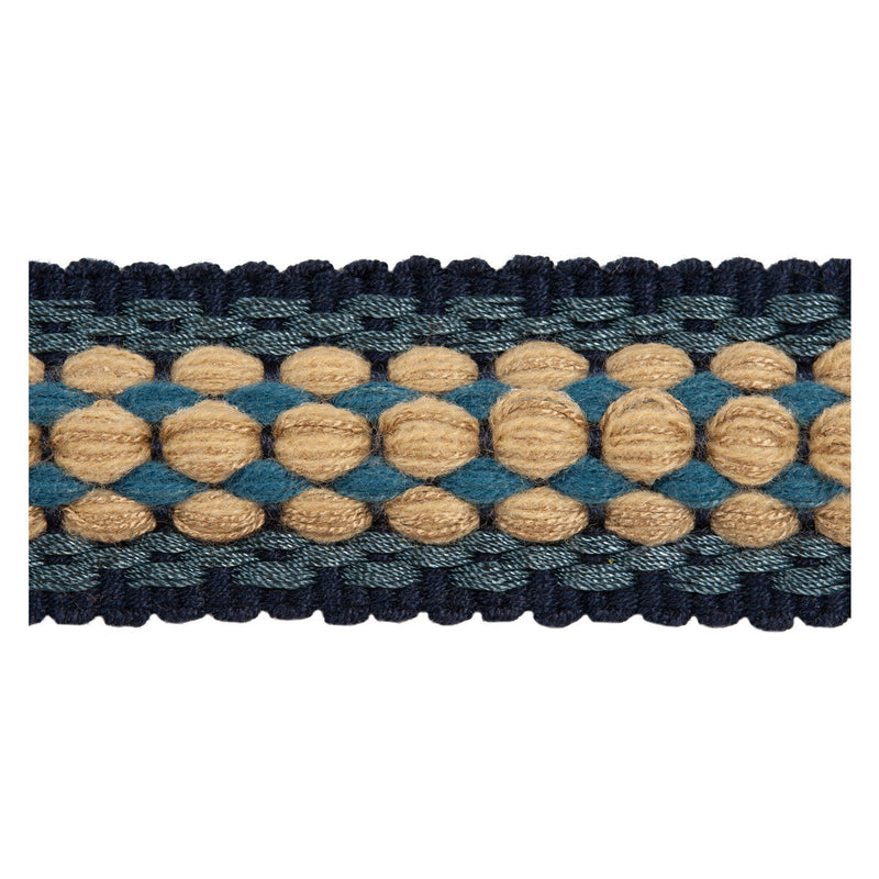 KRAVET COUTURE - TRACKER- INDIGO - Fabric by the Yard INDIGO