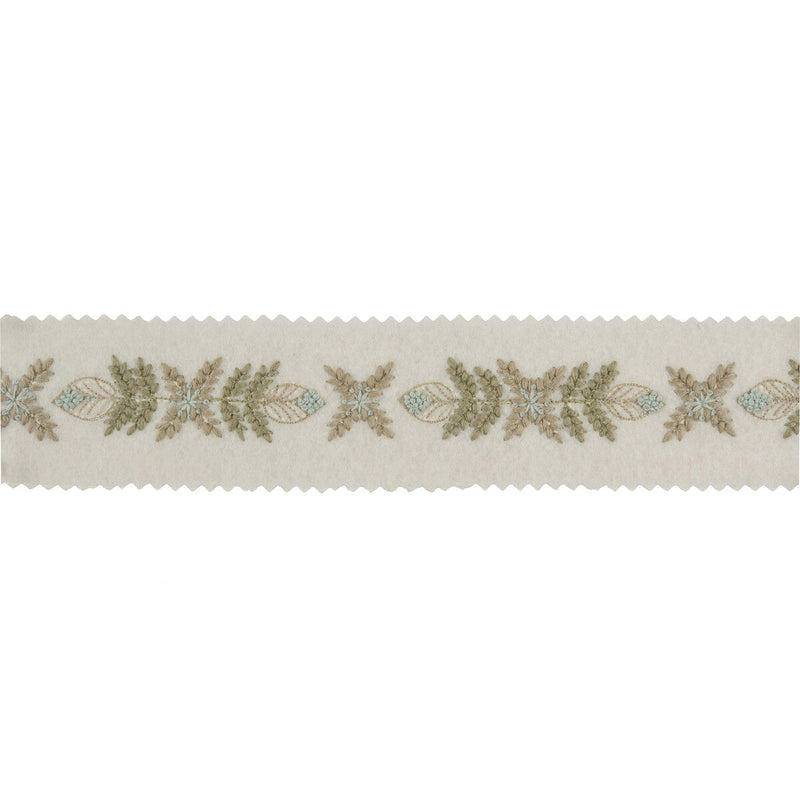 KRAVET COUTURE - EDELWEISS- GREEN MEADOW - Fabric by the Yard GREEN MEADOW
