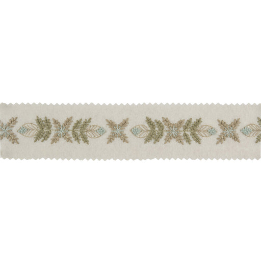 KRAVET COUTURE - EDELWEISS- GREEN MEADOW - Fabric by the Yard GREEN MEADOW