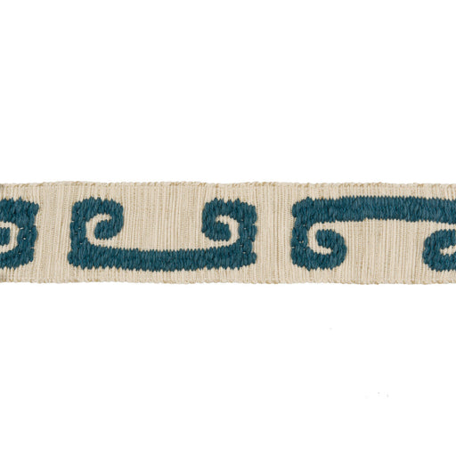 KRAVET DESIGN - WONKY KEY- TEAL - Fabric by the Yard TEAL