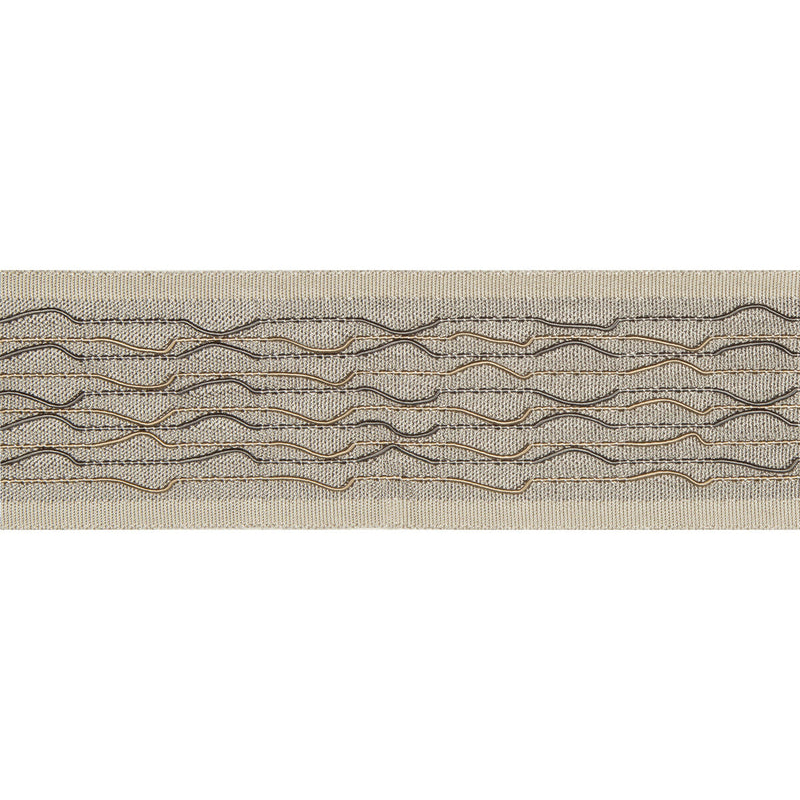 KRAVET DESIGN - FINE LINES- WARM GREY - Fabric by the Yard WARM GREY