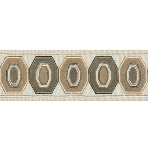 KRAVET DESIGN - GEODEX- LINEN - Fabric by the Yard LINEN