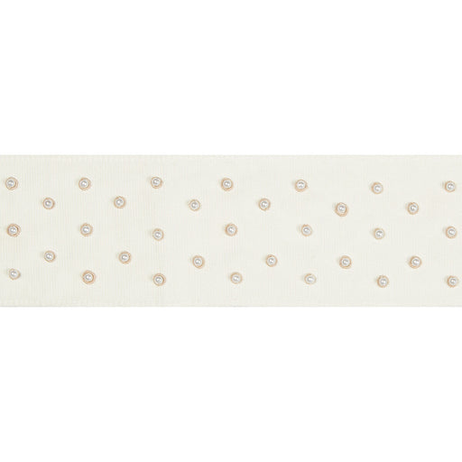 KRAVET DESIGN - PEARL DOTS- PEARL - Fabric by the Yard PEARL