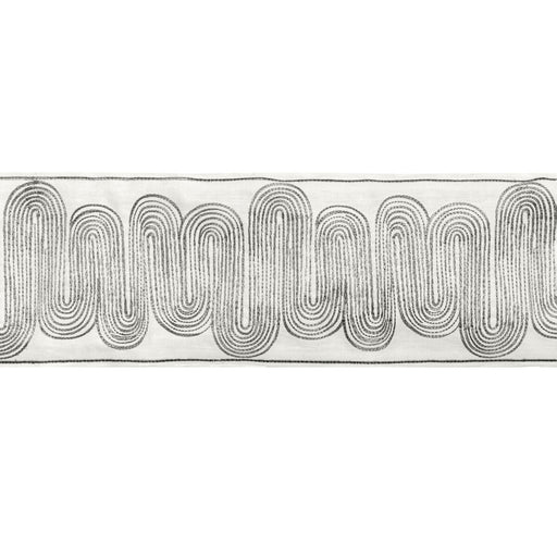 KRAVET COUTURE - ISCHIA TAPE- PLATINUM - Fabric by the Yard PLATINUM