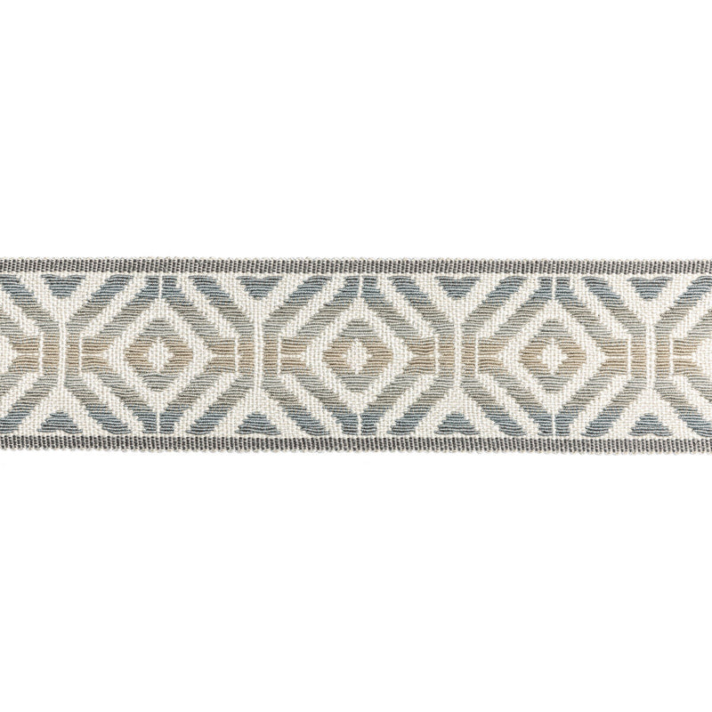 KRAVET COUTURE - SANUR TAPE- PEWTER - Fabric by the Yard PEWTER