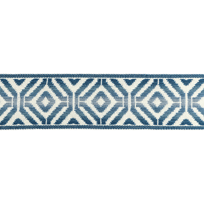 KRAVET COUTURE - SANUR TAPE- INDIGO - Fabric by the Yard INDIGO