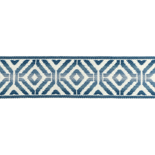 KRAVET COUTURE - SANUR TAPE- INDIGO - Fabric by the Yard INDIGO