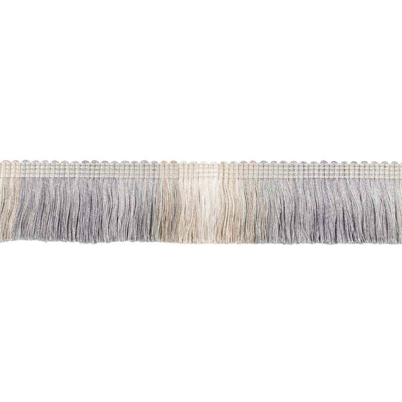 KRAVET COUTURE - DAINTREE FRINGE- PEWTER - Fabric by the Yard PEWTER