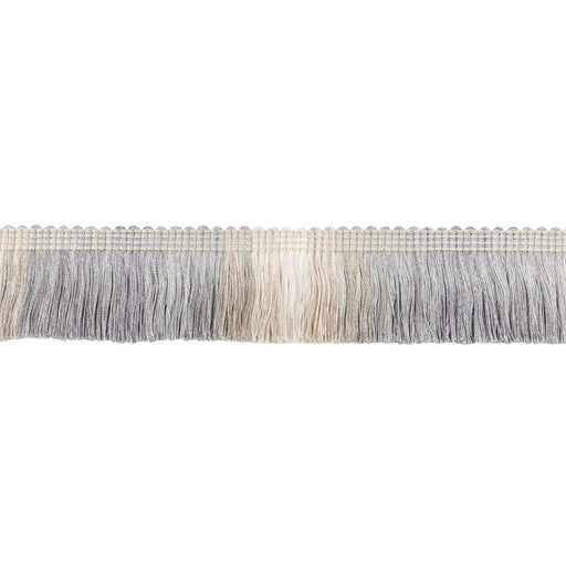 KRAVET COUTURE - DAINTREE FRINGE- PEWTER - Fabric by the Yard PEWTER