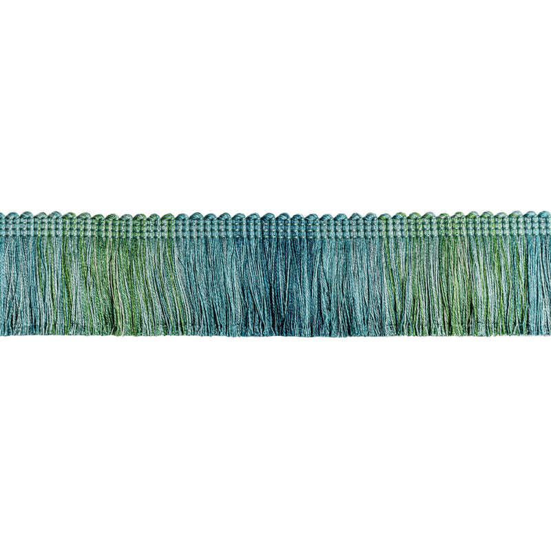 KRAVET COUTURE - DAINTREE FRINGE- PEACOCK - Fabric by the Yard PEACOCK