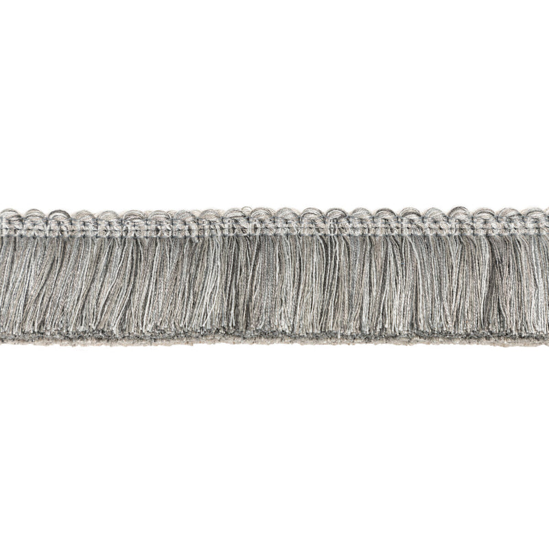 KRAVET COUTURE - SOJOURN FRINGE- PEWTER - Fabric by the Yard PEWTER