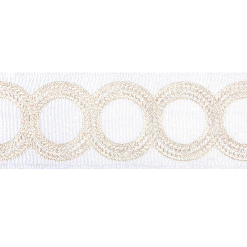KRAVET COUTURE - LOOPED TAPE- CREAM - Fabric by the Yard CREAM