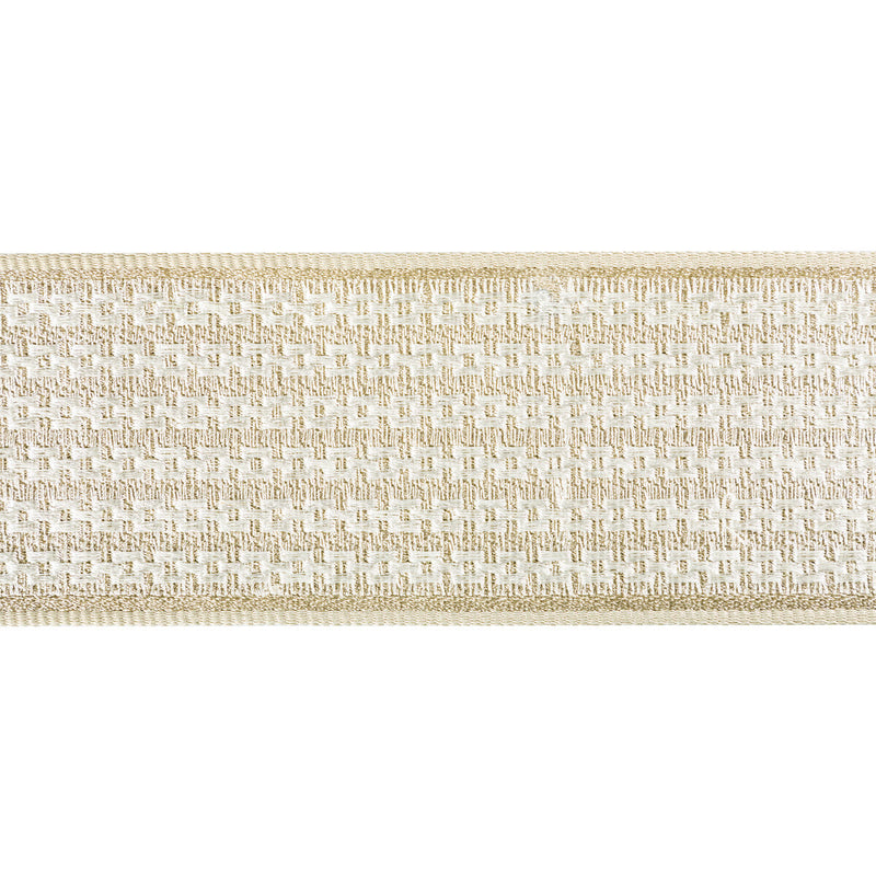 KRAVET COUTURE - CHAINLINK TAPE- CHAMPAGNE - Fabric by the Yard CHAMPAGNE