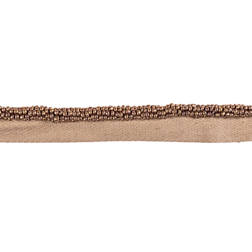 KRAVET COUTURE - LUXE BEAD CORD- COPPER - Fabric by the Yard COPPER