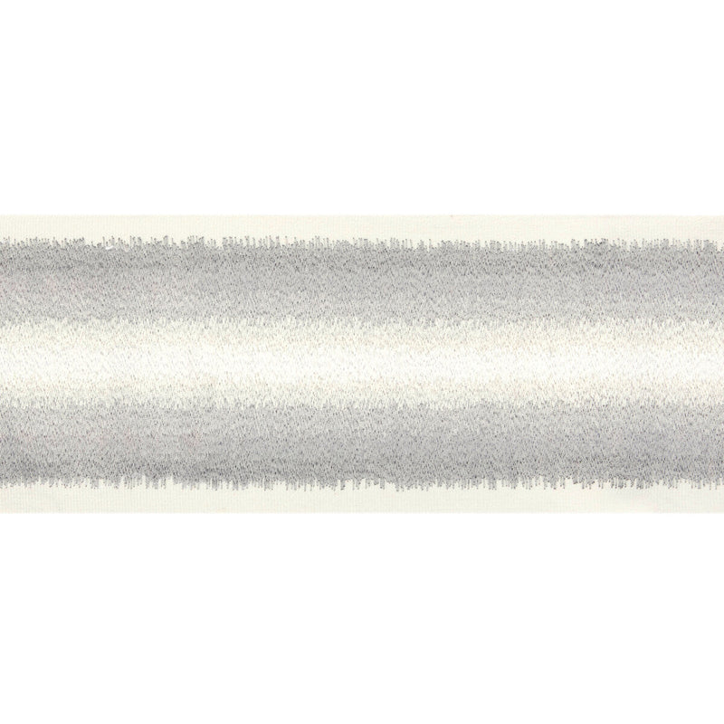 KRAVET COUTURE - OMBRE WIDE TAPE- SILVER - Fabric by the Yard SILVER