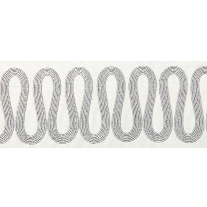 KRAVET COUTURE - WIGGLE WIDE TAPE- GREY - Fabric by the Yard GREY