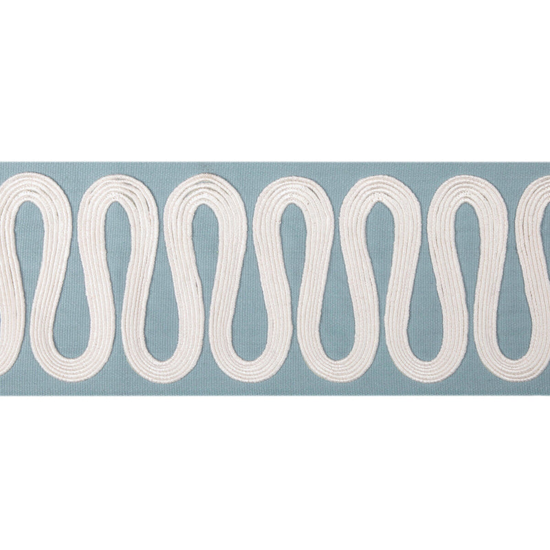 KRAVET COUTURE - WIGGLE WIDE TAPE- DELFT - Fabric by the Yard DELFT