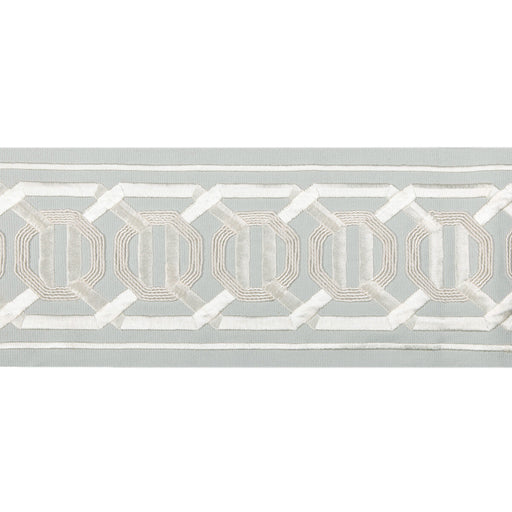 KRAVET COUTURE - OCTAGON WIDE TAPE- MIST - Fabric by the Yard MIST