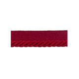 BRUNSCHWIG & FILS - COEUR CABLE-S- ROUGE - Fabric by the Yard