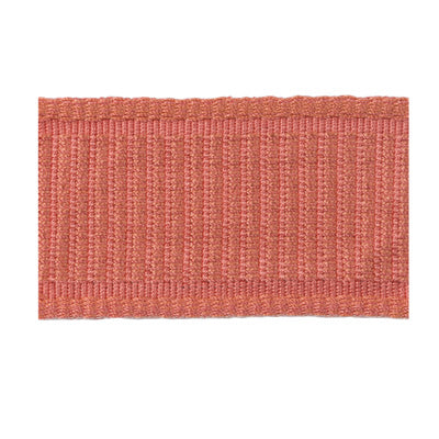 BRUNSCHWIG & FILS - COEUR BAND- CORAL - Fabric by the Yard - T8012107_2417