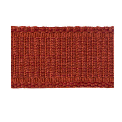 BRUNSCHWIG & FILS - COEUR BAND- BRICK - Fabric by the Yard - T8012107_924