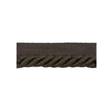 BRUNSCHWIG & FILS - COEUR CABLE-L- CHARCOAL - Fabric by the Yard