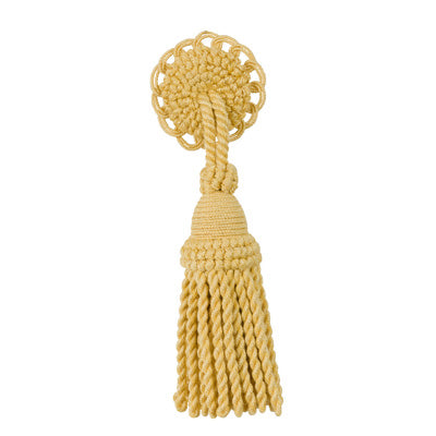 BRUNSCHWIG & FILS - COEUR TASSEL-RO- DAFFODIL - Fabric by the Piece - T8012110_414