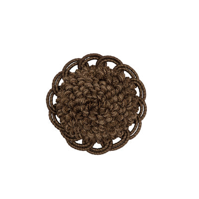 BRUNSCHWIG & FILS - COEUR ROSETTE- TOBACCO - Fabric by the Piece - T8012113_6