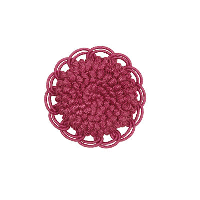 BRUNSCHWIG & FILS - COEUR ROSETTE- FUCHSIA - Fabric by the Piece - T8012113_77