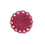 BRUNSCHWIG & FILS - COEUR ROSETTE- FUCHSIA - Fabric by the Piece