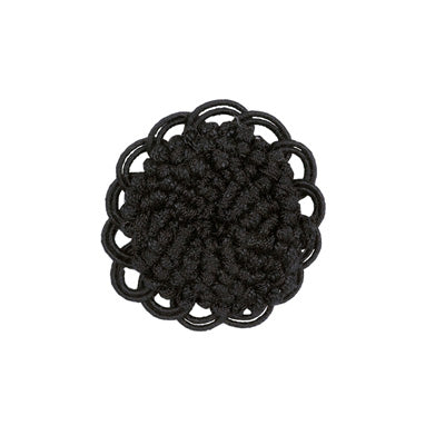 BRUNSCHWIG & FILS - COEUR ROSETTE- BLACK - Fabric by the Piece - T8012113_8