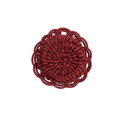 BRUNSCHWIG & FILS - COEUR ROSETTE- RUBY - Fabric by the Piece - T8012113_99