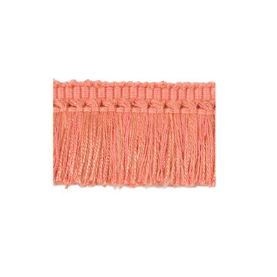 BRUNSCHWIG & FILS - COEUR BRUSH- CORAL - Fabric by the Yard - T8012114_2417