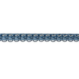 BRUNSCHWIG & FILS - SOIE GIMP- CANTON BLUE - Fabric by the Yard