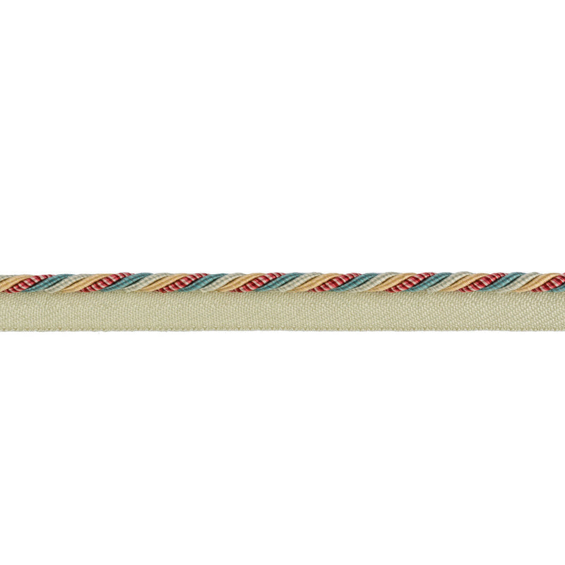 BRUNSCHWIG & FILS - SOIE CORD PETITE- BLUE MULTI - Fabric by the Yard BLUE MULTI