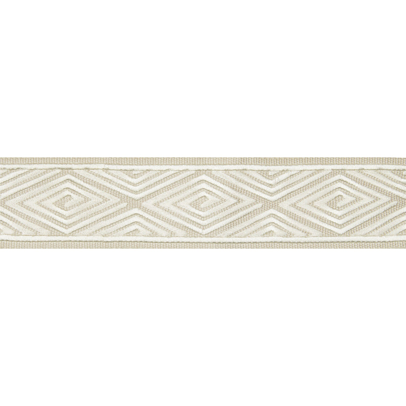 BRUNSCHWIG & FILS - LABYRINTHE TAPE- IVORY - Fabric by the Yard IVORY