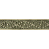 BRUNSCHWIG & FILS - LABYRINTHE TAPE- GREEN - Fabric by the Yard