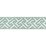 BRUNSCHWIG & FILS - SANCHI TAPE- AQUA - Fabric by the Yard
