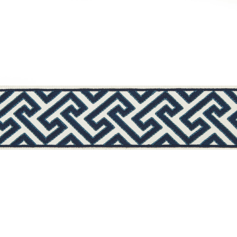 BRUNSCHWIG & FILS - SANCHI TAPE- INDIGO - Fabric by the Yard INDIGO