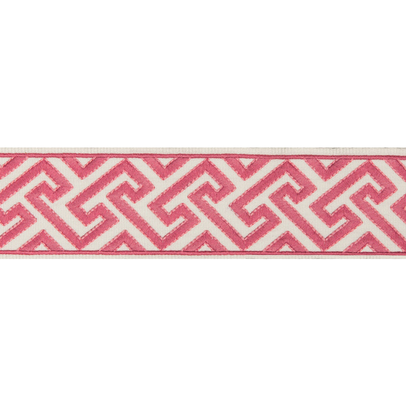BRUNSCHWIG & FILS - SANCHI TAPE- PINK - Fabric by the Yard PINK
