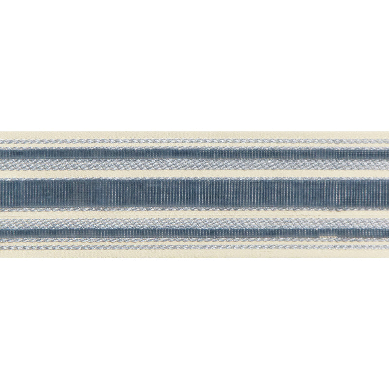 BRUNSCHWIG & FILS - CANTON TAPE- BLUE - Fabric by the Yard BLUE
