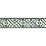BRUNSCHWIG & FILS - PAILOU TAPE- TEAL - Fabric by the Yard