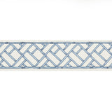 BRUNSCHWIG & FILS - TORANA TAPE- FRENCH BLUE - Fabric by the Yard