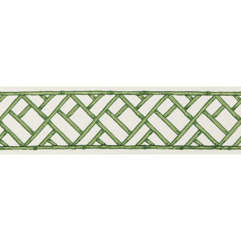 BRUNSCHWIG & FILS - TORANA TAPE- LEAF - Fabric by the Yard LEAF